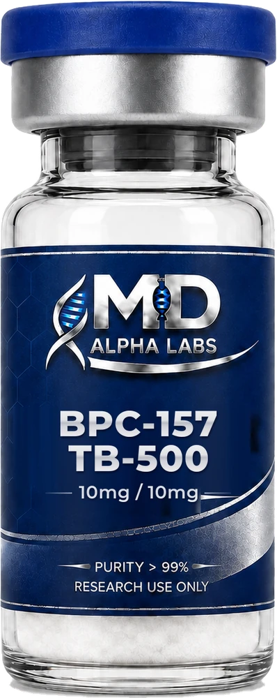 MD Alpha Labs BPC-157 / TB-500 10mg / 10mg blend vial